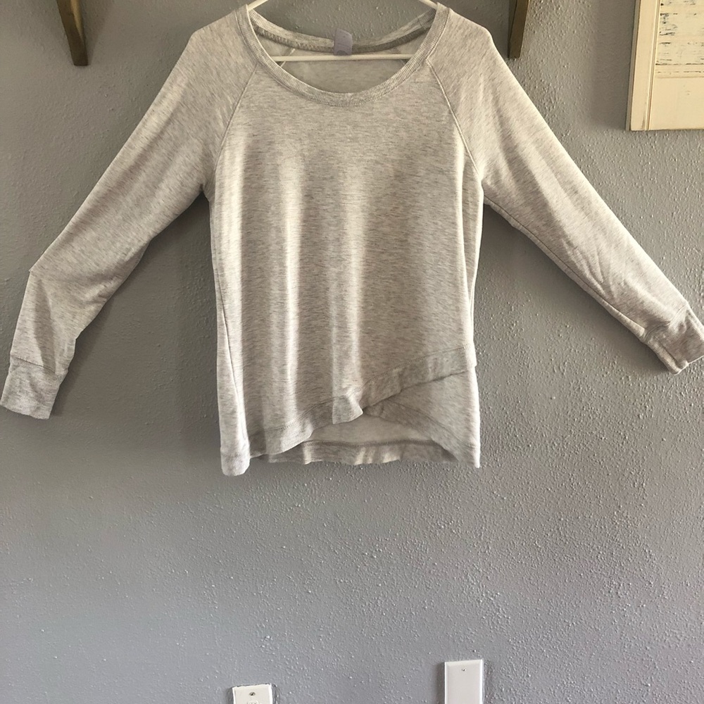 Grey light weight sweatshirt